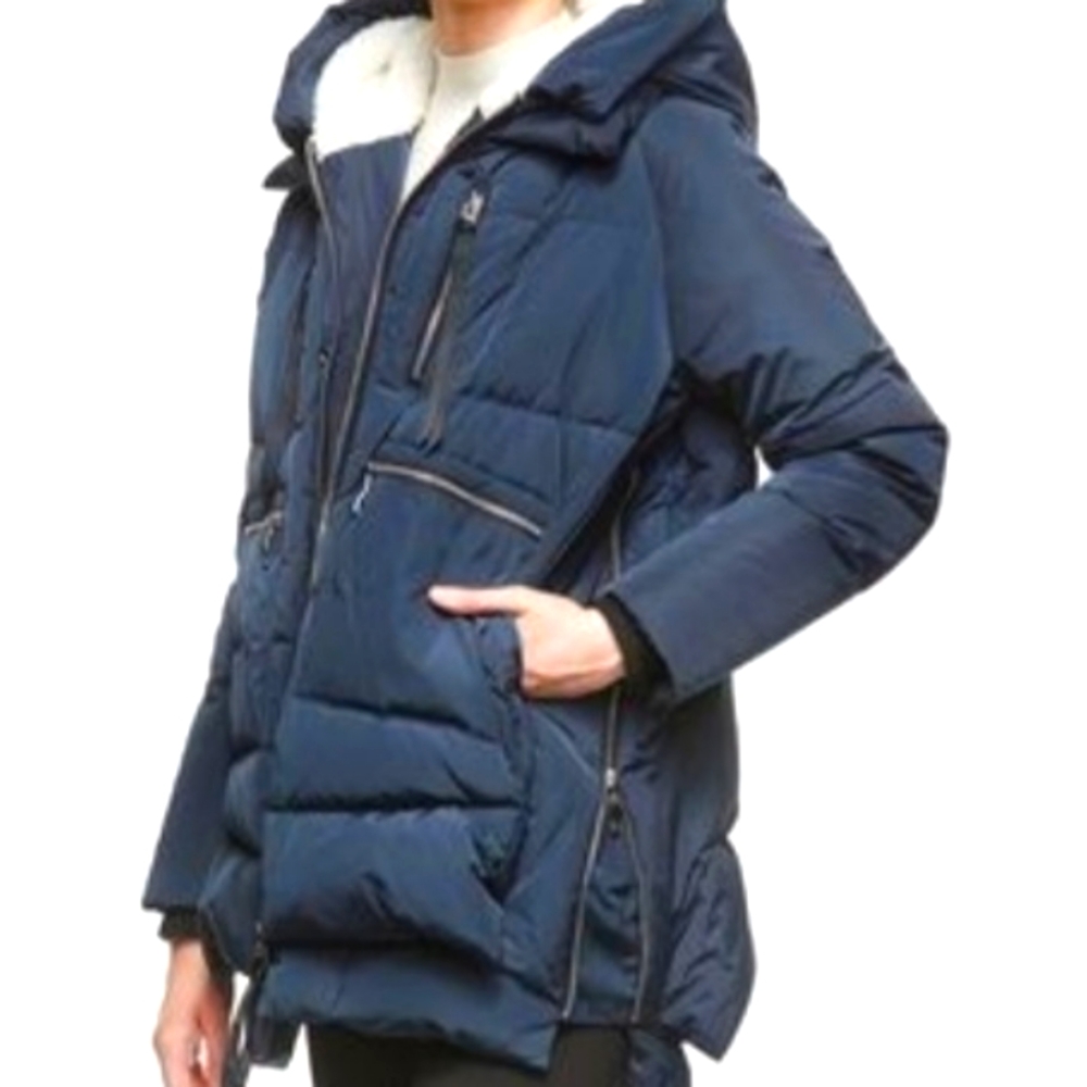 Orolay down coat navy size medium